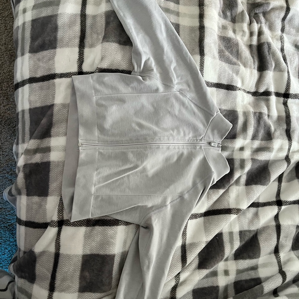 Alphalete Gray Zip-Up Jacket - image 1